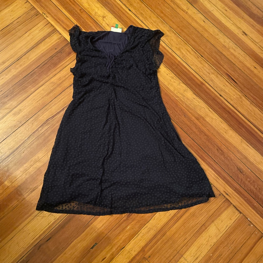 ModCloth Fervour Dress Navy Blue